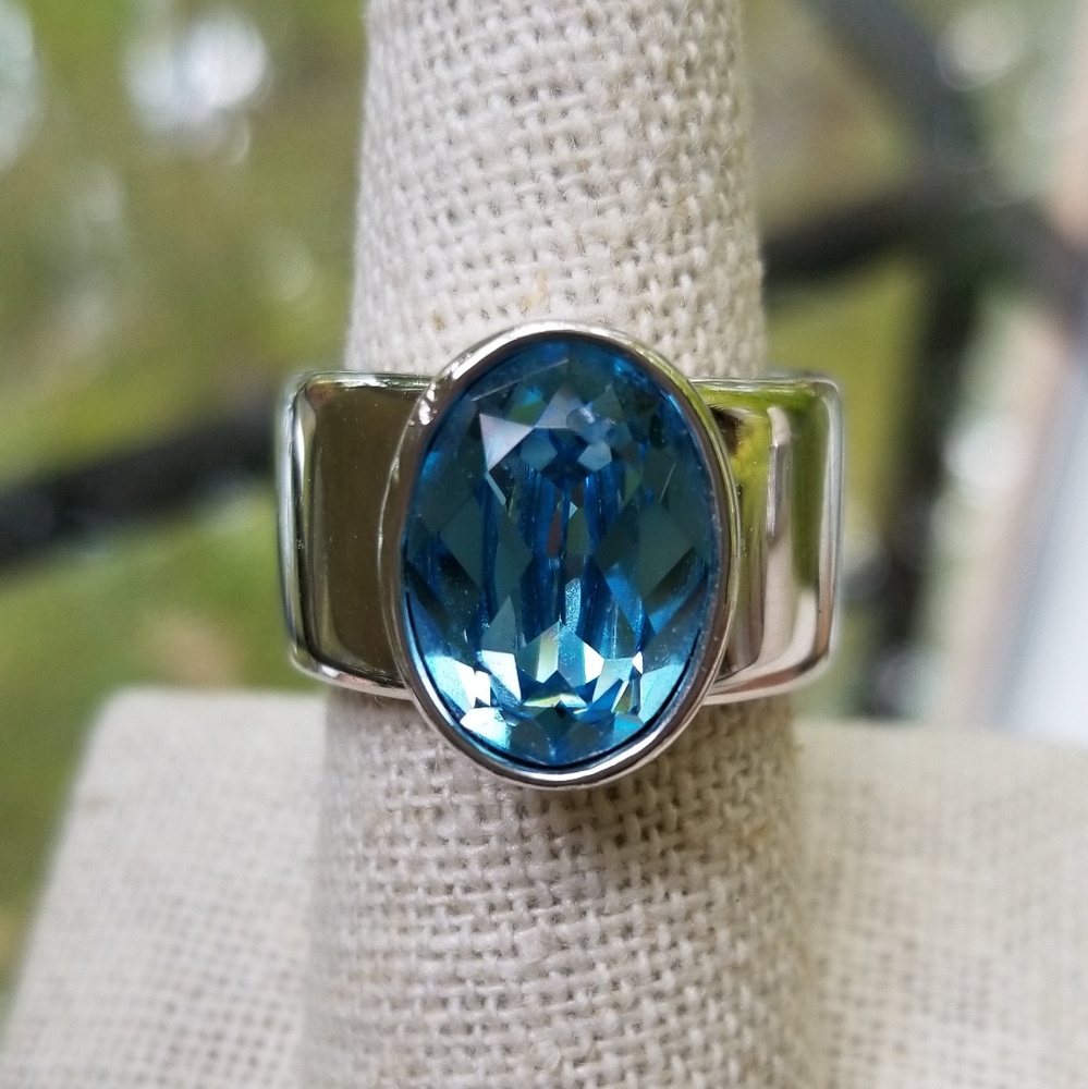 Nolita Aquamarine ring , size 8